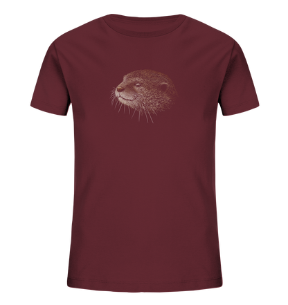 Otter Bleistift Zeichnung KritzelKunst - Kids Organic Shirt