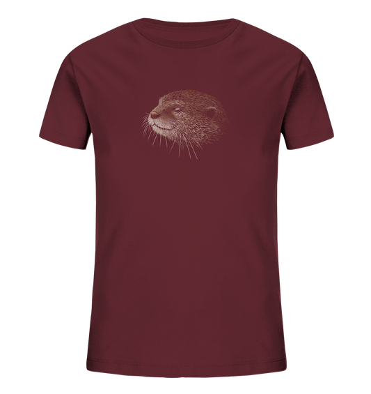 Otter Bleistift Zeichnung KritzelKunst - Kids Organic Shirt