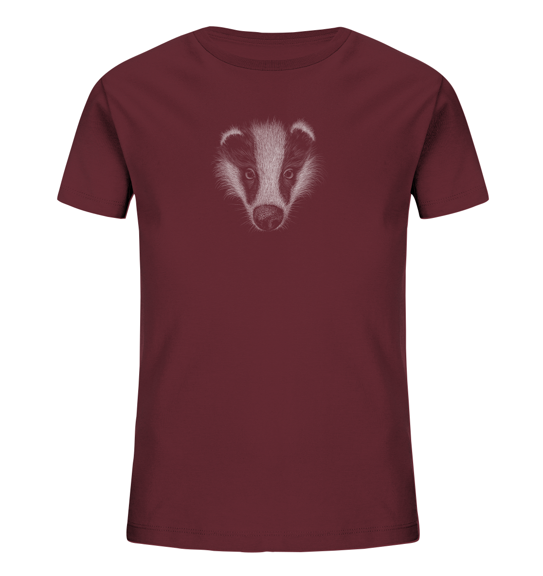 Kritzel-Kunst Dachs Illustration - Kids Organic Shirt