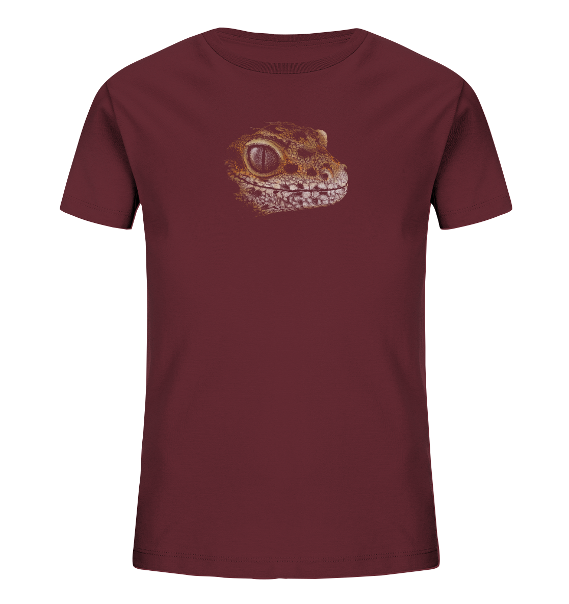 Leopard Gecko Skizze Kritzelkunst - Kids Organic Shirt
