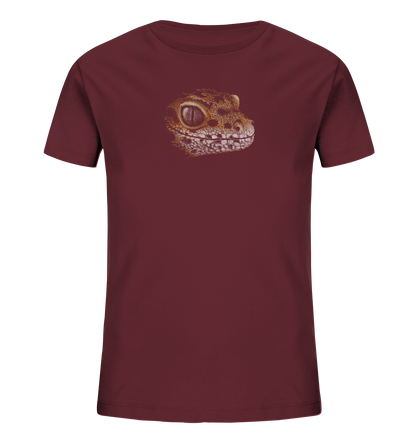 Leopard Gecko Skizze Kritzelkunst - Kids Organic Shirt
