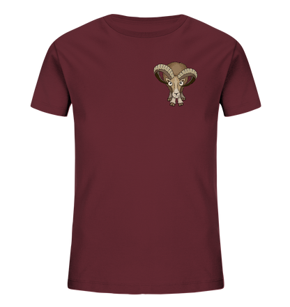 Bockiges Mufflon Widder Schafbock - Kids Organic Shirt