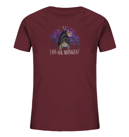 Lass mal abhängen Fledermaus - Kids Organic Shirt