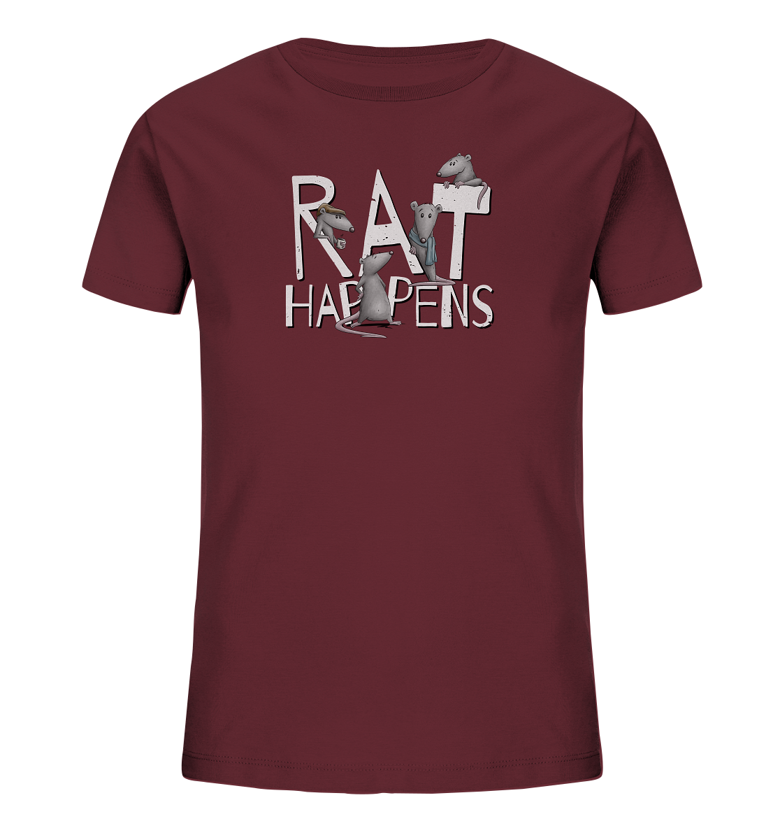 Rat Happens Ratten - Kids Organic Shirt
