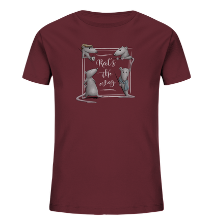 Rat’s The Way Kaffeehaus Ratten - Kids Organic Shirt