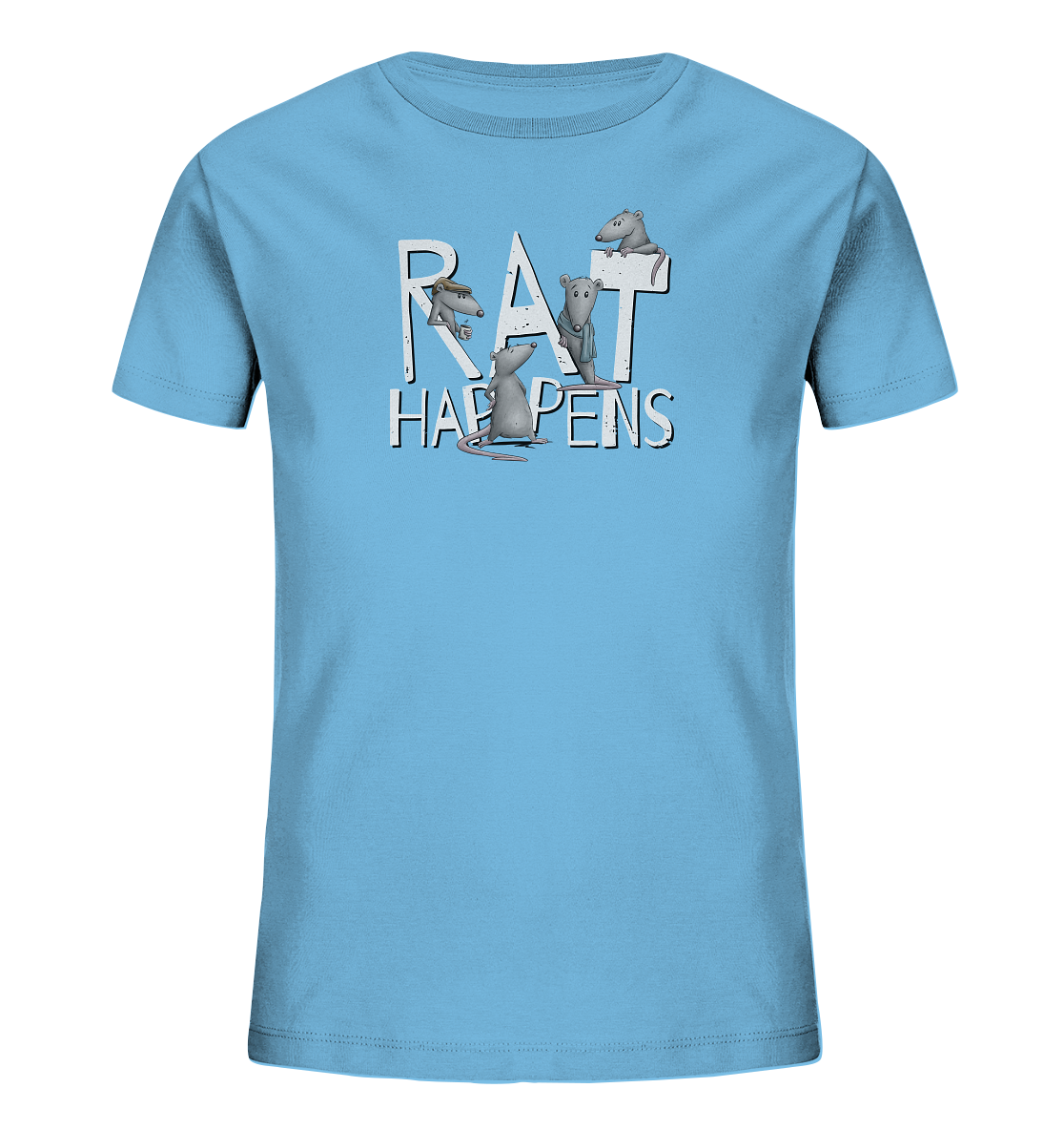 Rat Happens Ratten - Kids Organic Shirt