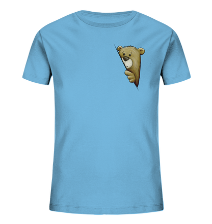 Funky Bär Illustration - Kids Organic Shirt
