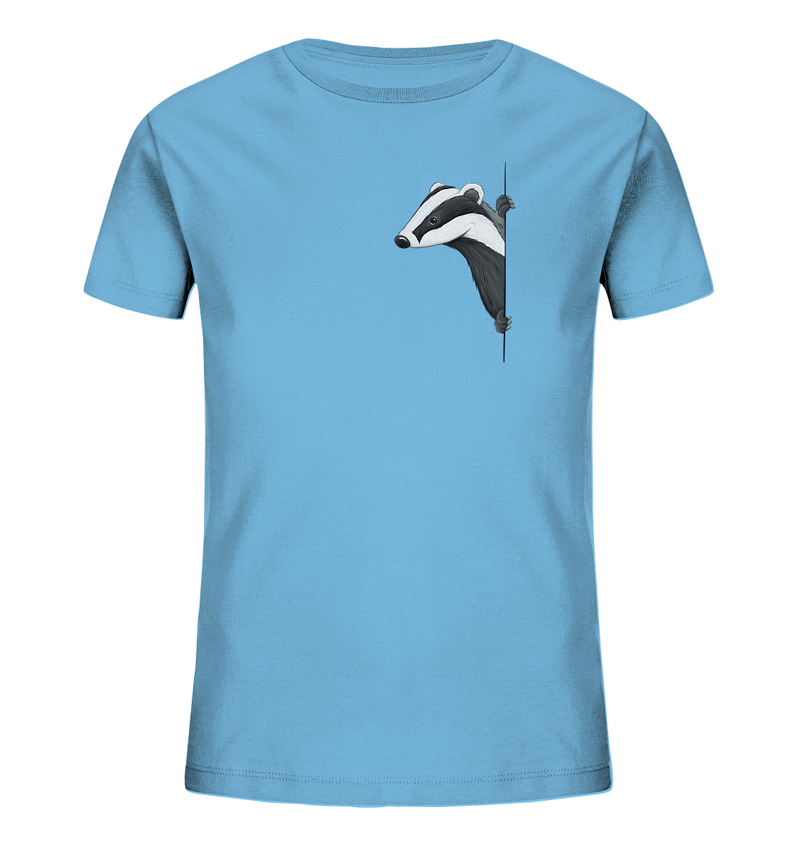 Lässiger Dachs Meister Grimbart - Kids Organic Shirt