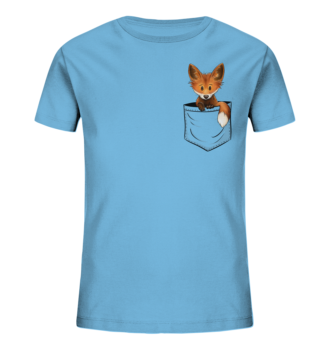 Funky Fuchs in der Tasche - Kids Organic Shirt