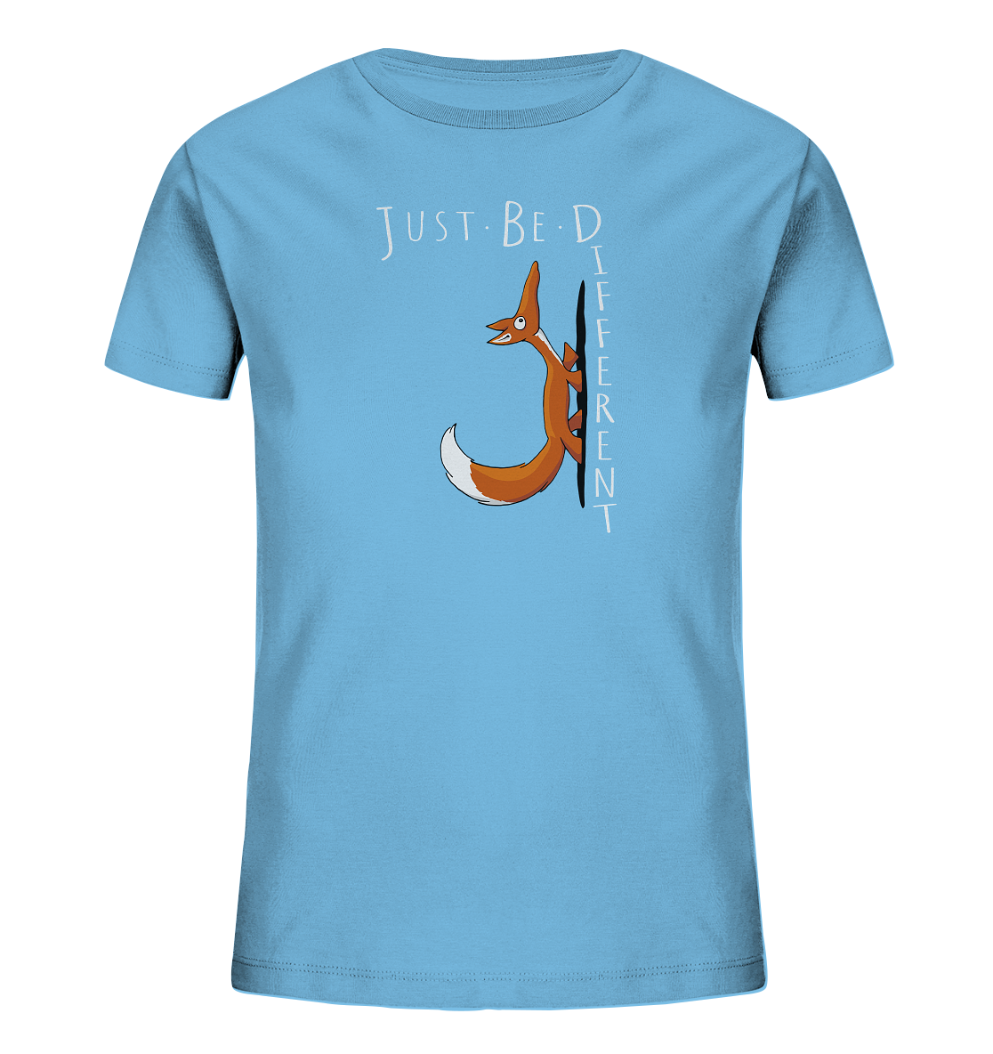 Just Be Different | Sei Anders, kleiner Fuchs - Kids Organic Shirt