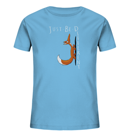 Just Be Different | Sei Anders, kleiner Fuchs - Kids Organic Shirt