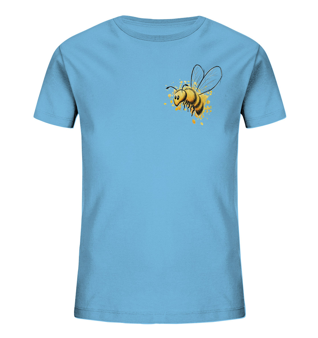 Lässige kleine Honig-Biene - Kids Organic Shirt