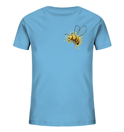 Lässige kleine Honig-Biene - Kids Organic Shirt