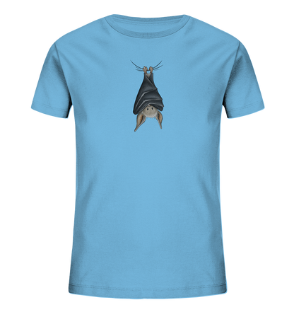 Lustig chillende Fledermaus - Kids Organic Shirt