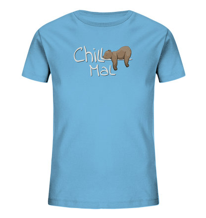 Chill Mal schläfriger Braunbär - Kids Organic Shirt