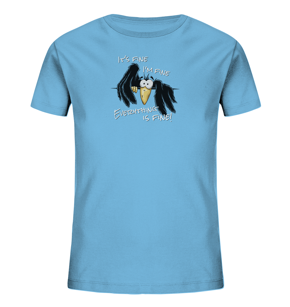 I’m Fine Rabe | Alles Gut Krähe - Kids Organic Shirt
