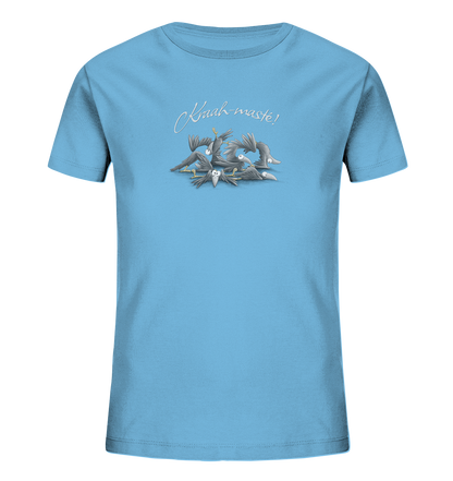 Kraah-masté! Yoga Raben Krähen - Kids Organic Shirt