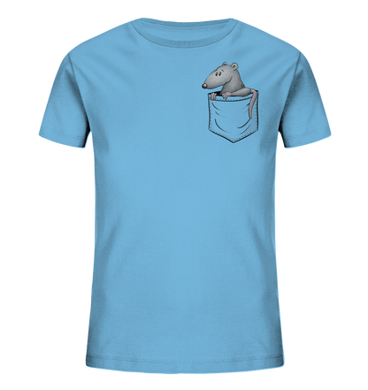 Kleine Ratte in der Tasche - Kids Organic Shirt