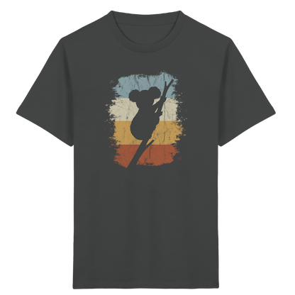 Retro kletternder Koala-Bär - Kids Organic Shirt