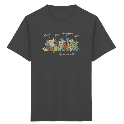 Nope, Nee, Nö Katzen - Kids Organic Shirt