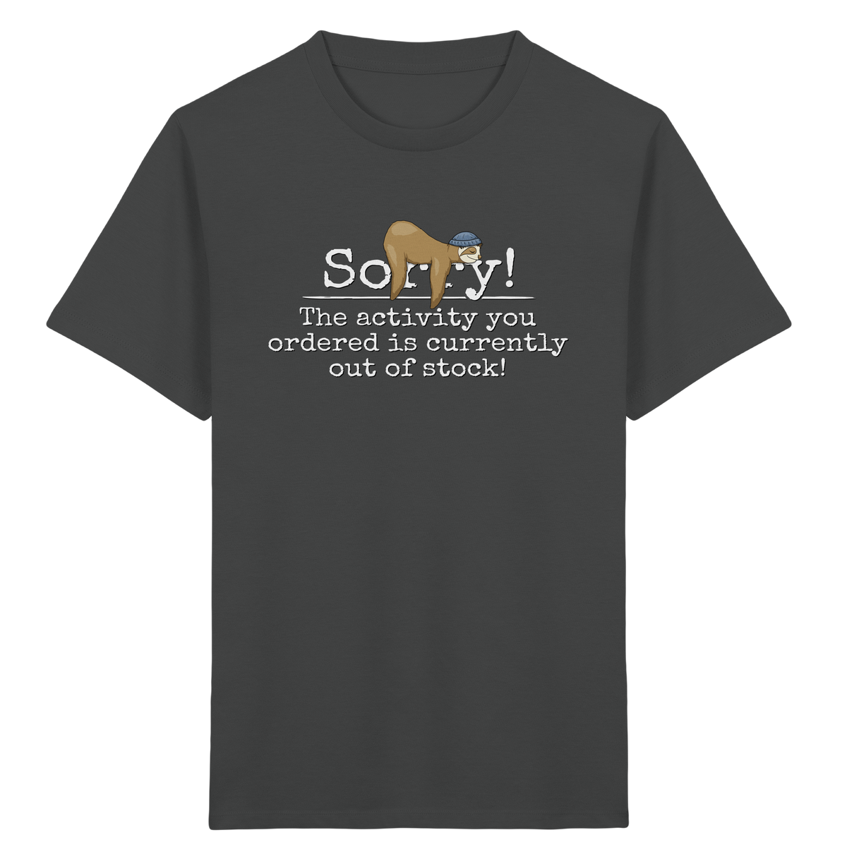 No-Activity Faultier - Kids Organic Shirt