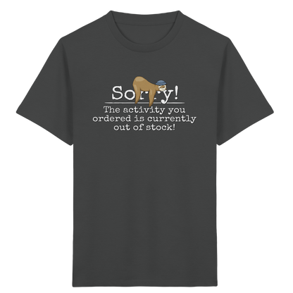 No-Activity Faultier - Kids Organic Shirt