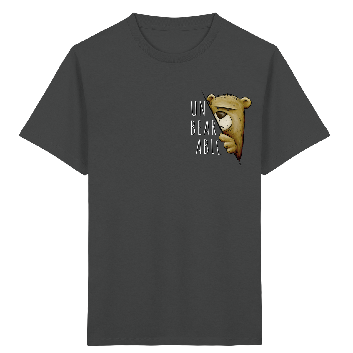 Unbearable – Unerträglich Bär - Kids Organic Shirt