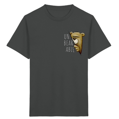 Unbearable – Unerträglich Bär - Kids Organic Shirt