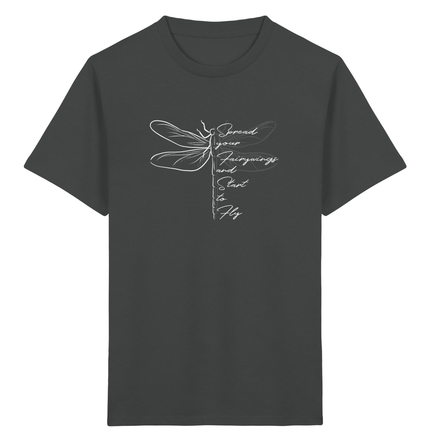 Breite die Flügel aus und flieg los | Libelle - Kids Organic Shirt