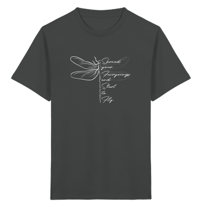 Breite die Flügel aus und flieg los | Libelle - Kids Organic Shirt