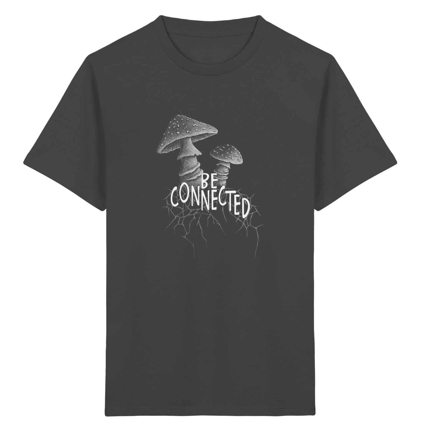 Be Connected Panther-Pilz - Kids Organic Shirt