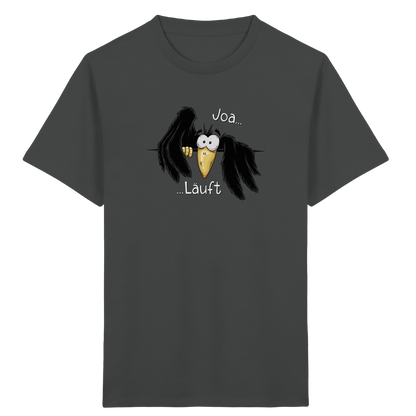Joa Läuft Krähe gechillter Rabe - Kids Organic Shirt