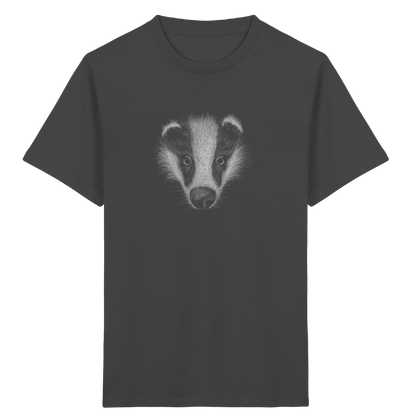 Kritzel-Kunst Dachs Illustration - Kids Organic Shirt