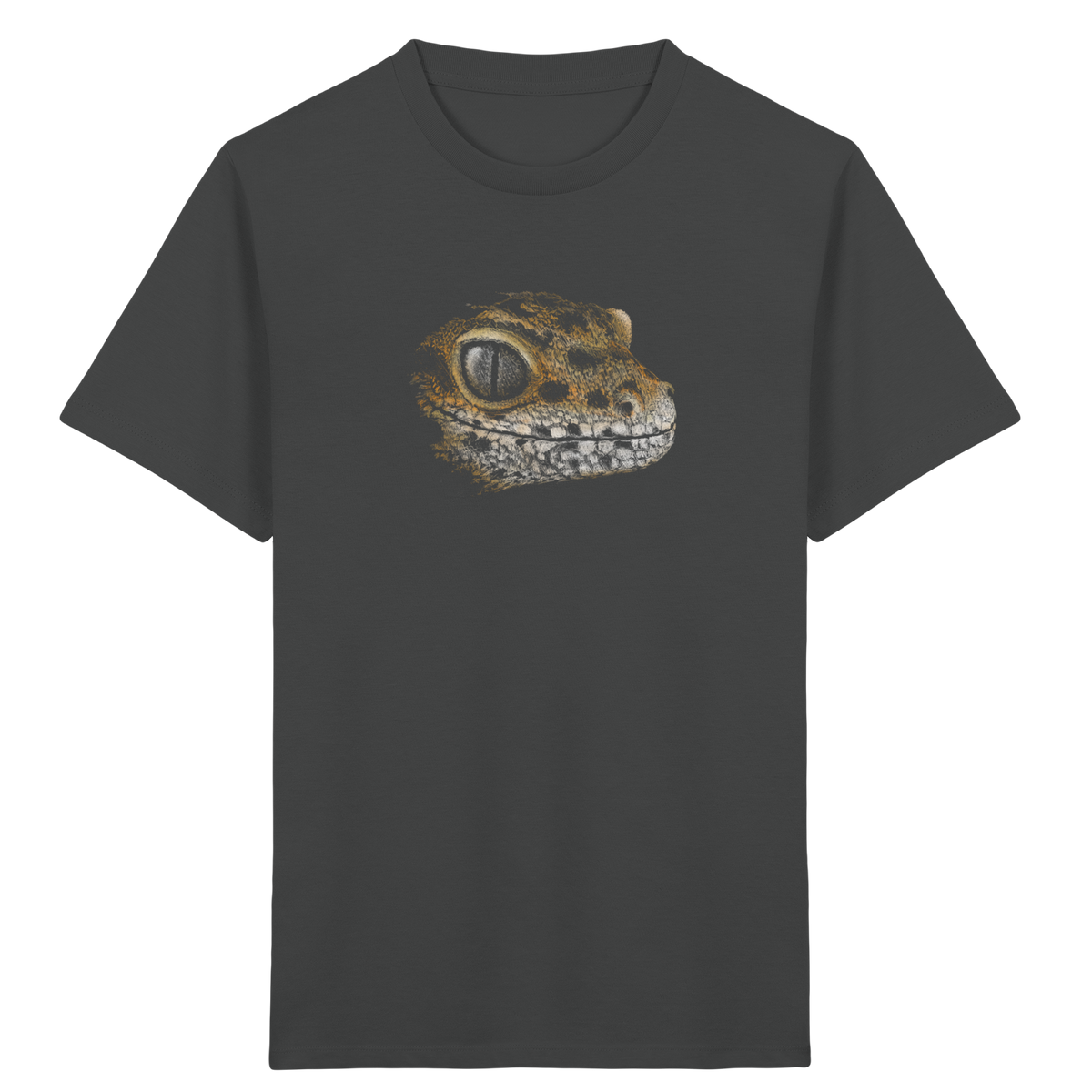 Leopard Gecko Skizze Kritzelkunst - Kids Organic Shirt