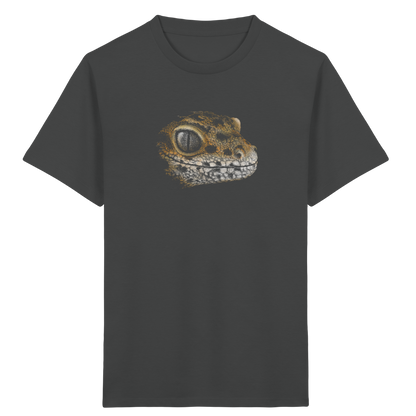 Leopard Gecko Skizze Kritzelkunst - Kids Organic Shirt