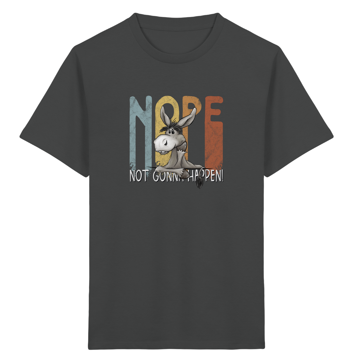 Nope | bockiger Esel - Kids Organic Shirt