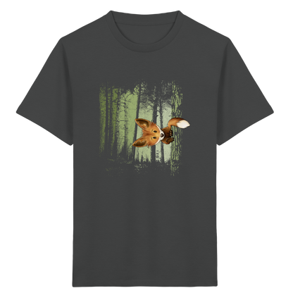 Fuchs im Zwielicht-Wald - Kids Organic Shirt