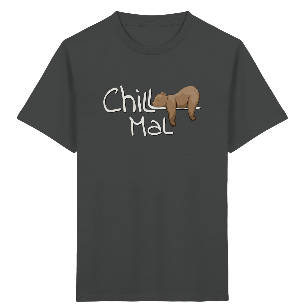 Chill Mal schläfriger Braunbär - Kids Organic Shirt