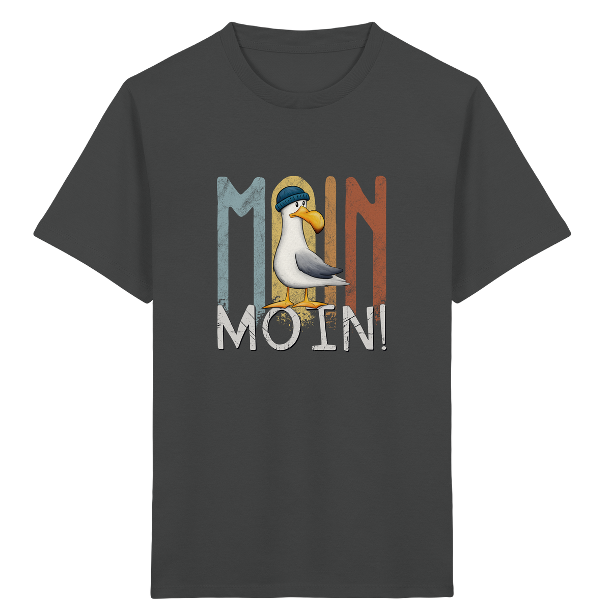 Moin Moin norddeutsche Möwe - Kids Organic Shirt