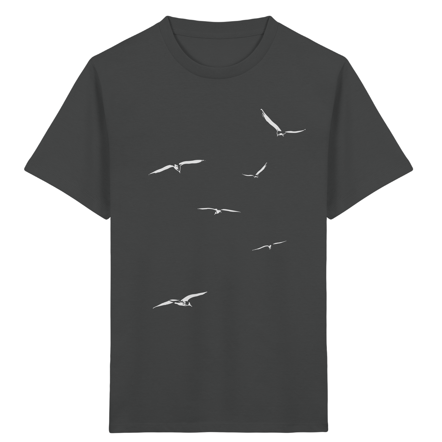 Vogelschwarm – Traum vom Fliegen - Kids Organic Shirt