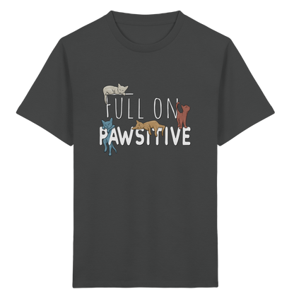 Full On Pawsitive! Gechillte Katzen - Kids Organic Shirt