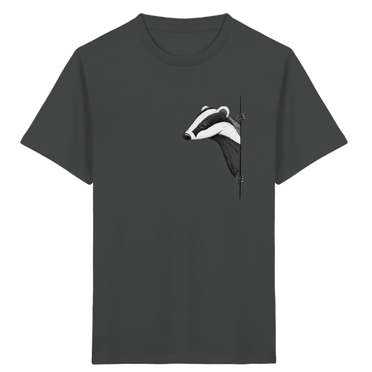 Lässiger Dachs Meister Grimbart - Kids Organic Shirt
