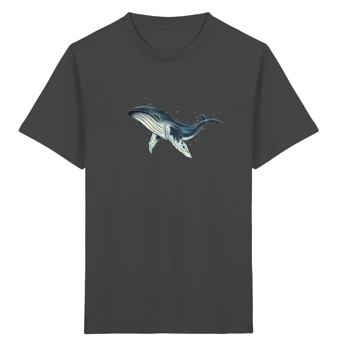 Tiefsee Ozean-Riese Buckelwal - Kids Organic Shirt