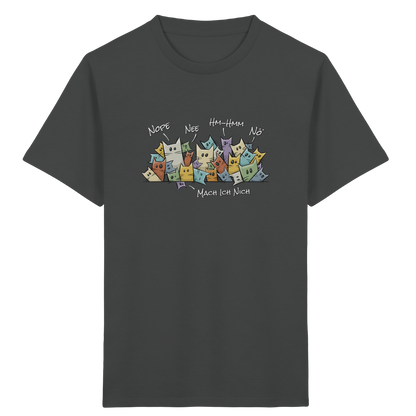 Nope, Nee, Nö Katzen - Kids Organic Shirt