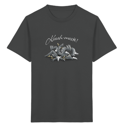 Kraah-masté! Yoga Raben Krähen - Kids Organic Shirt