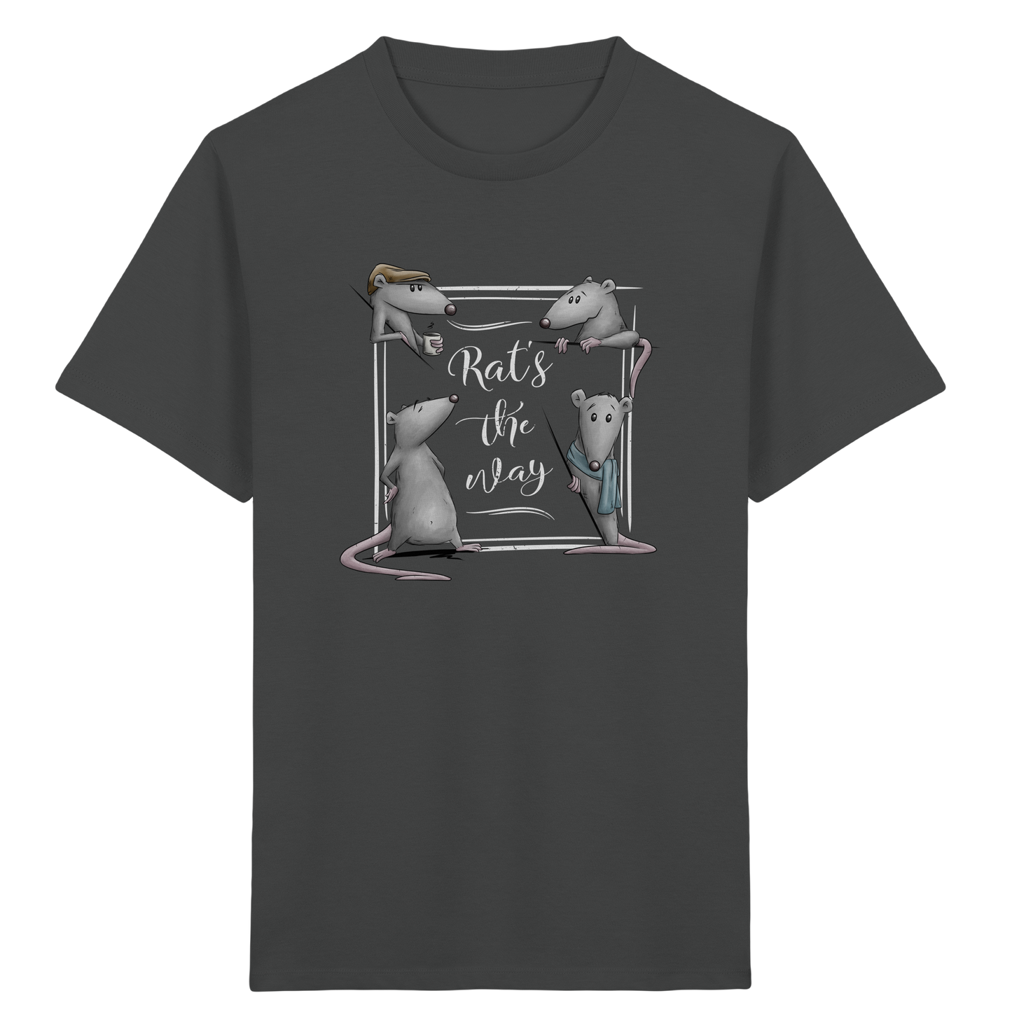 Rat’s The Way Kaffeehaus Ratten - Kids Organic Shirt