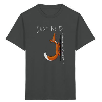 Just Be Different | Sei Anders, kleiner Fuchs - Kids Organic Shirt