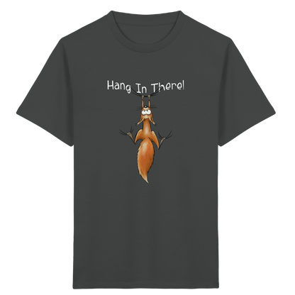 Hang In There | Lässiges Eichhörnchen - Kids Organic Shirt