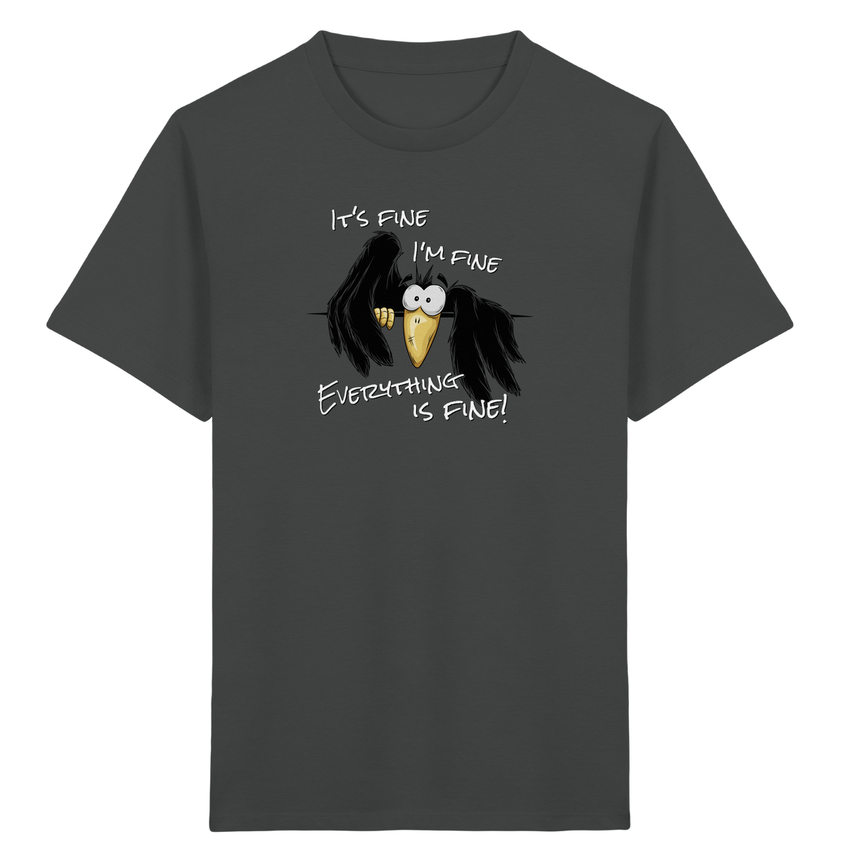 I’m Fine Rabe | Alles Gut Krähe - Kids Organic Shirt
