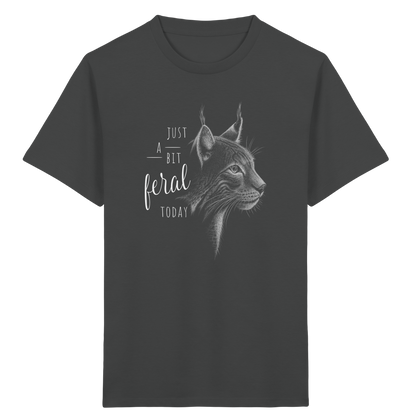 Just A Bit Feral Today! Wildkatze - Kids Organic Shirt